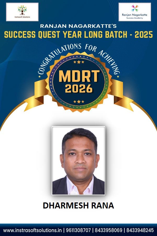 DHARMESH RANA-MDRT