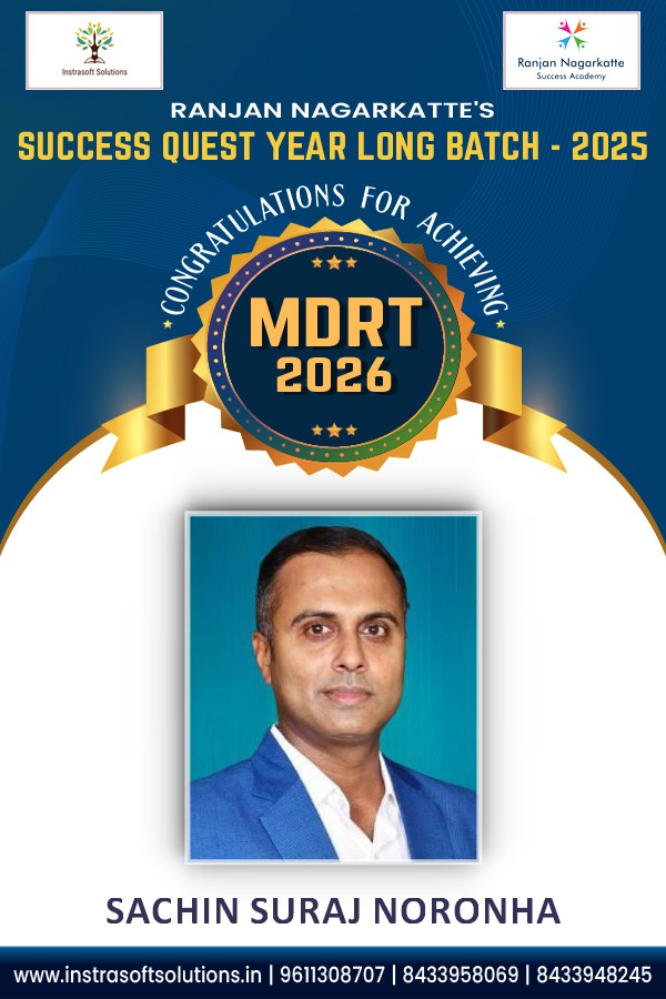 SACHIN SURAJ NORONHA-MDRT