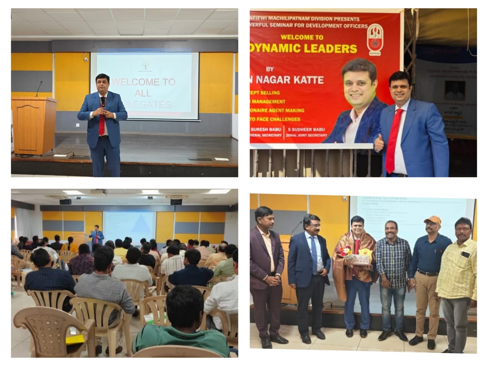 RANJAN NAGARKATTE DELIVERED AN IMPACTFUL SESSION FOR VIJAYAWADA DEVELOPMENT OFFICERS, WITH HEARTFELT THANKS TO NFIFWI LEADERS AND THE SDM FOR THEIR WARM SUPPORT AND HONOUR