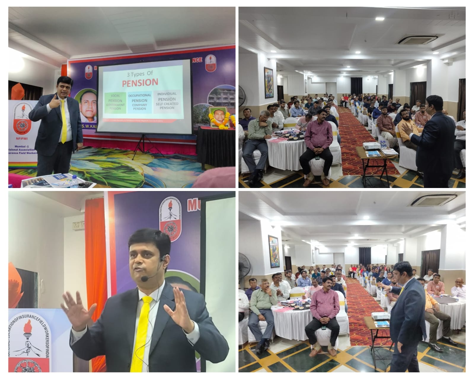 RANJAN NAGARKATTE HAD THE PRIVILEGE OF ADDRESSING A RESIDENTIAL TRAINING PROGRAM FOR DEVELOPMENT OFFICERS, ORGANIZED BY NFIFWI – MUMBAI DIVISION 1 AT ARON RESORT, LONAVALA