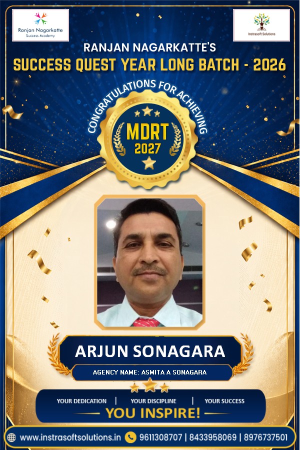 ARJUN SONAGARA-MDRT
