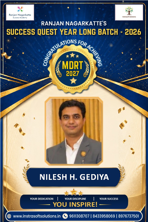 NILESH H. GEDIYA-MDRT