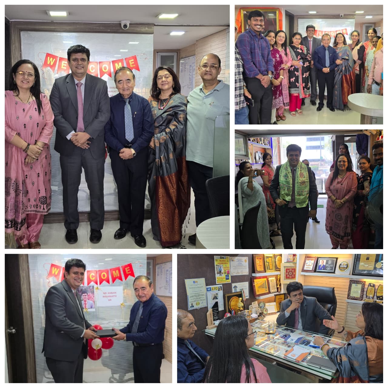 Visit To Chhetri ji Office in Vashi