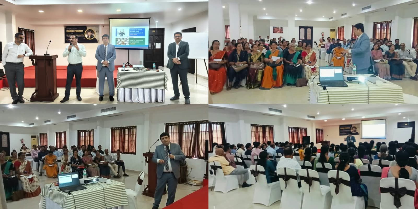 RANJAN NAGARKATTE ADDRESSED A GATHERING OF TOP-PERFORMING ADVISORS AT PAYYANUR, KERALA, IN A SESSION ORGANIZED BY LEADING SBA SRI RAVI SHANKAR JI AND HIS TEAM, SHARING VALUABLE CONCEPTS, INSIGHTS, AND MOTIVATION.
